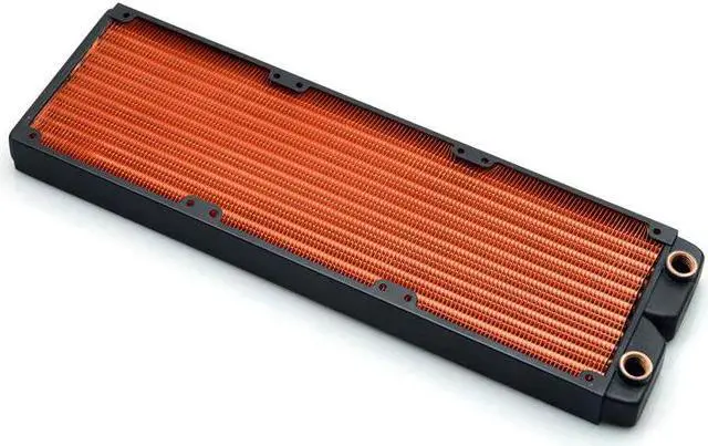 Alt view image 4 of 5 - Cool World 120mm 240mm 360mm Full Copper Slim Water Cooling Radiator Heat Exchanger 24mm Thick for 12CM Fan