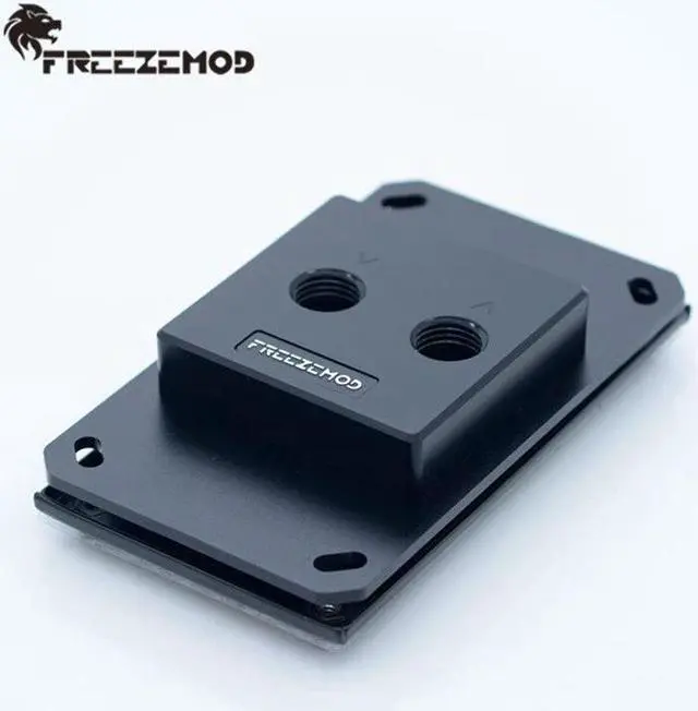 Alt view image 3 of 5 - -POOC Computer System PC CPU Water Cooler Block Liquid Block Cooling Micro Channel For  AM3 AM4 Platform.
