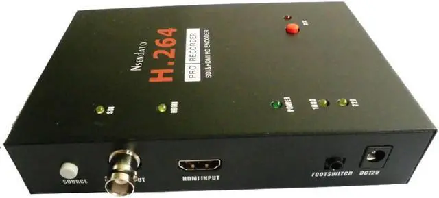 Alt view image 4 of 5 - 286 1080P SDI  3G Video Capture Card H.264 Pro  Recorder Box With Remote Control for USB SD Disk SDI HD Encoder