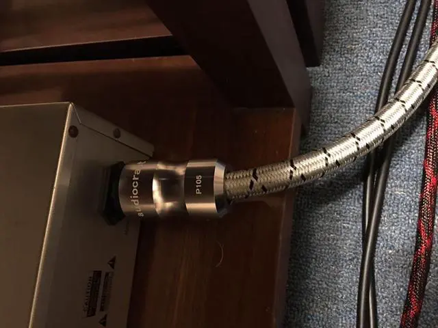 Alt view image 5 of 5 - Krell HIFi Power Cable CRYO-156 US AC Power Cord Power Cable Schuko Audio CD Amplifier AMP US power cables EU US Plug Cable