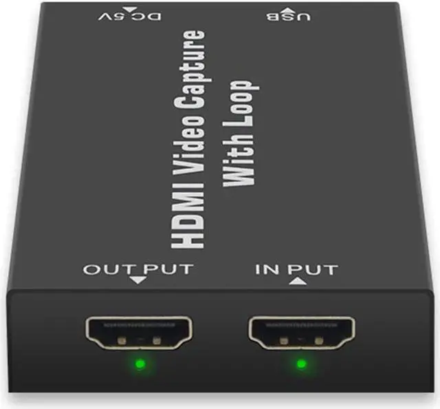 Alt view image 5 of 5 - 4K to USB 3.0 Video Capture Card Loop Out for Live Streaming Game Recording Video Tuner Card Recorder Box HD Video