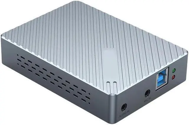 Alt view image 2 of 5 - Video Capture Card HD 1080P@60Hz HDMI to USB3.0 Record Game Live Streaming Broadcast Local Loop Out for PC PS3 PS4