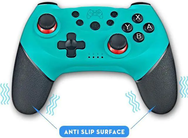 Alt view image 3 of 5 - Vibration Gamepad Controller for Switch Bluetooth Joypad Remote Joystick for Switch Console with Gyro Axis Function