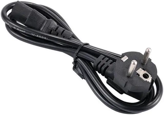 Alt view image 4 of 5 - Power Cord Cable EU US UK AU Adapter 1.2M Cable 3 Prong Connector for PC Charge Power Supply 3D Printer