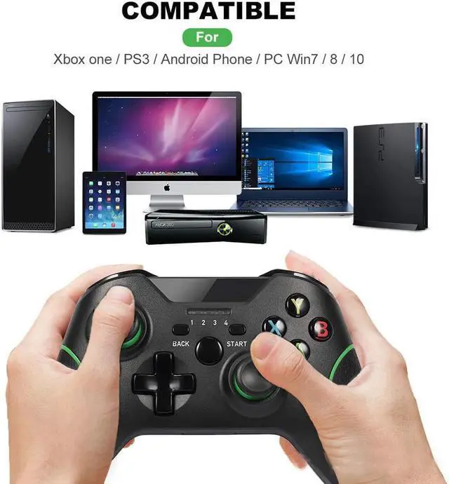 Alt view image 2 of 5 - Game Gamepad Controller For Xbox One Console Controle For PS3 Joystick For PC Android Phone Gamepads 2.4G for Win7/8/10
