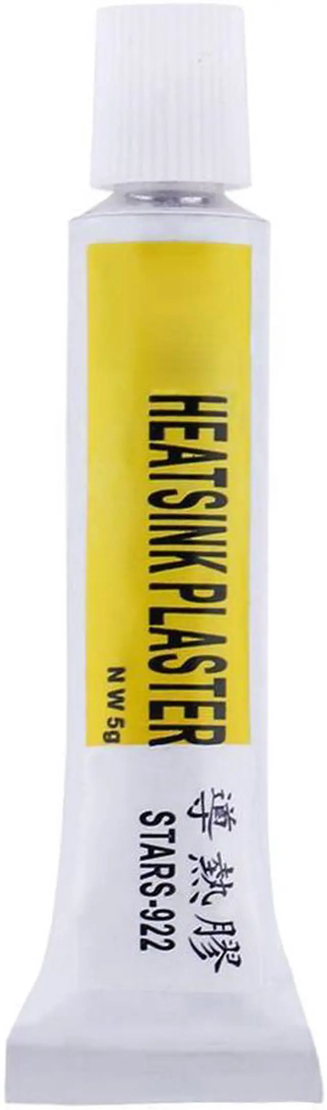 Alt view image 5 of 5 - 2pcs Heatsink Plaster Thermal Silicone Grease Adhesive Cooling Paste Strong Adhesive Compound Glue Heat Sink Sticky Props