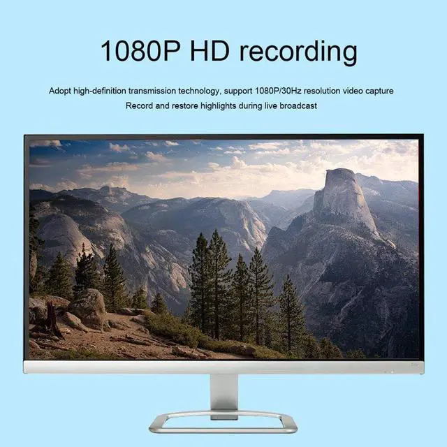 Alt view image 5 of 5 - 1080P 60fps Video  Card PC Local Loop Out Office TV Compact Multifunction Live Streaming Practical Broadcast USB 2.0 Home