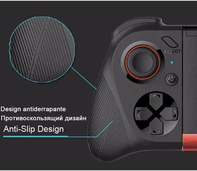 Alt view image 3 of 5 - 050 Bluetooth Gamepad Game Pad Controller Mobile Trigger Joystick For iPhone Android Phone PC Smart TV Box Joypad Control