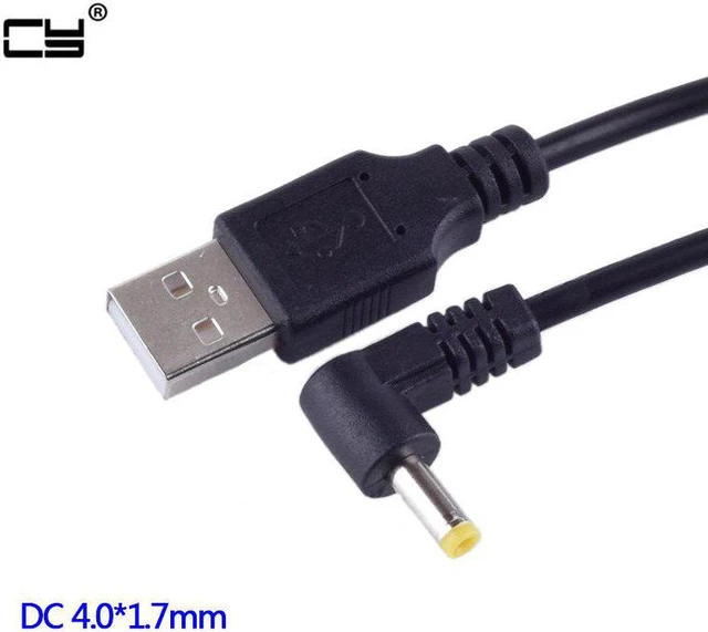 5V 2A DC 4.0mm x 1.7mm power plug USB Male to 4.0*1.7mm/DC 4017 Charger ...