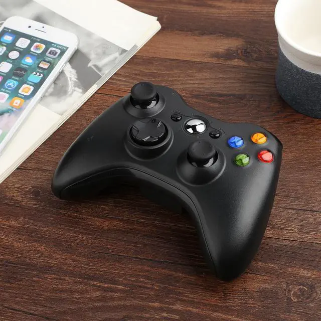 Alt view image 3 of 5 - 2.4G Wireless Bluetooth Gamepad Game Handle Controller Joypad for Xbox 360