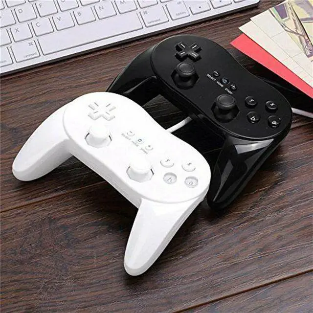 Alt view image 2 of 5 - Classic Wired Game Controller Gaming Remote For Pro Gamepad Shock Joypad Joystick For Nintendo Wii Second-generation