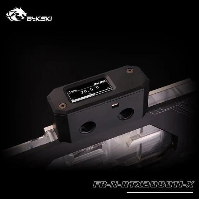 Alt view image 3 of 5 - N-RTX2080Ti-X FR-N-RTX2080Ti-X Water Block use for  GeForce RTX 2080Ti/2080 Reference Founders Full Cover GPU Block
