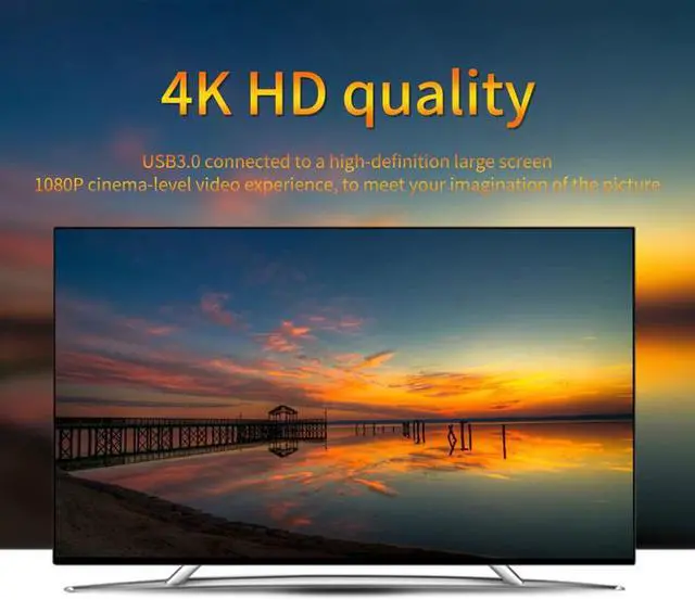 Alt view image 3 of 5 - Card 4K USB2.0 to  HD Video  Card 1080P with Loop Output for Games, Teaching, Video Conferencing