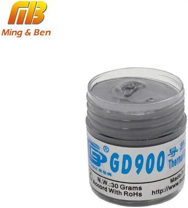 Alt view image 4 of 5 - Performance 900 Thermal Conductive Grease Paste Silicone 30g For LED DIY Chip Computer Desktop CPU Cooling LED Radiator