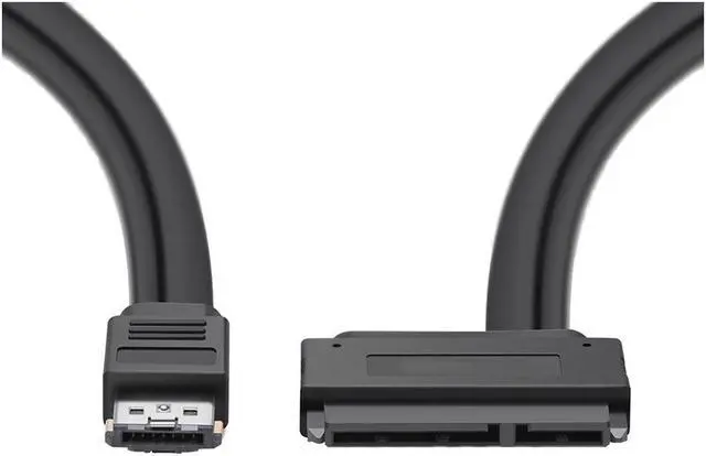 Main image of Esata (eSATAp) to Sata Cable Dual USB 12V 5V Combo to 22 Pin (7Pin + 15Pin)For 2.5 inch 3.5 inch HDD