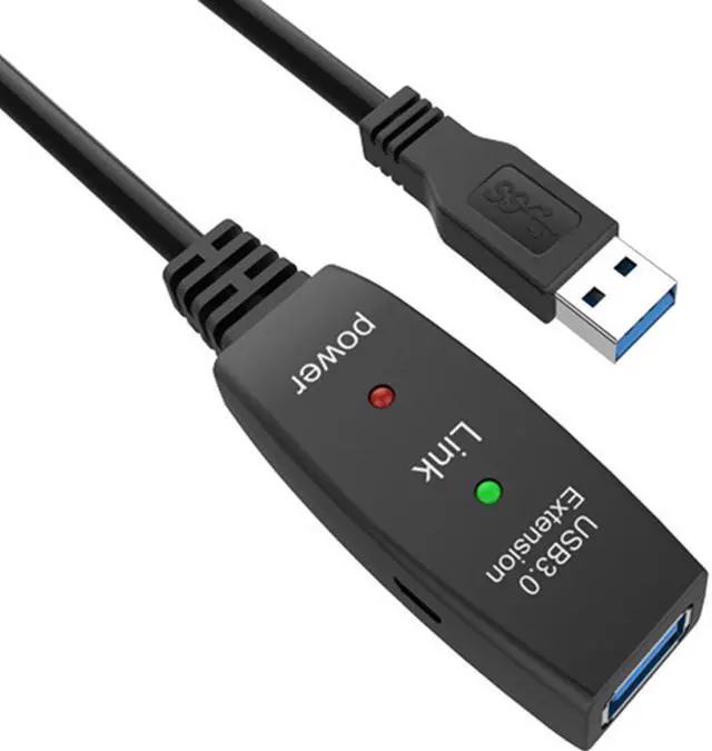 Main image of 3.0 Extension Cable Male to Female  Extender Cable High Speed 5Gbps Built-in signal chip micro power port 5-30M Extension