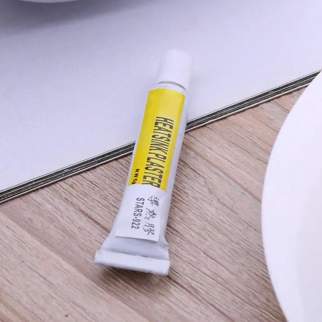 Alt view image 3 of 5 - 2pcs Heatsink Plaster Thermal Silicone Grease Adhesive Cooling Paste Strong Adhesive Compound Glue Heat Sink Sticky Props