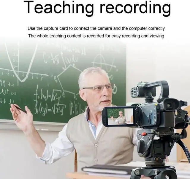 Alt view image 4 of 5 - 1080P 60fps Computer Components USB3.0 Multifunction Audio Broadcasting Conferencing Loop Out Recording Video Card