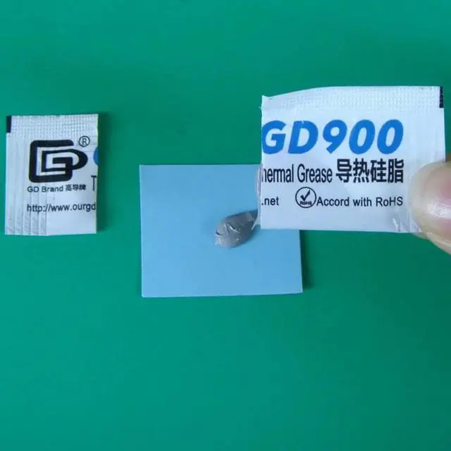 Alt view image 3 of 5 - Thermal Paste Grease Silicone Heat Sink Compound High Performance 80 Pieces Gray Net Weight 0.5 Gram For CPU Cooler MB05