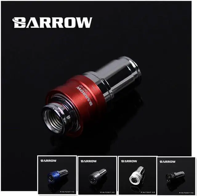 Main image of TZKM-V2 Silver Body water cooling fittings sealing quick coupling Male connector with female connector