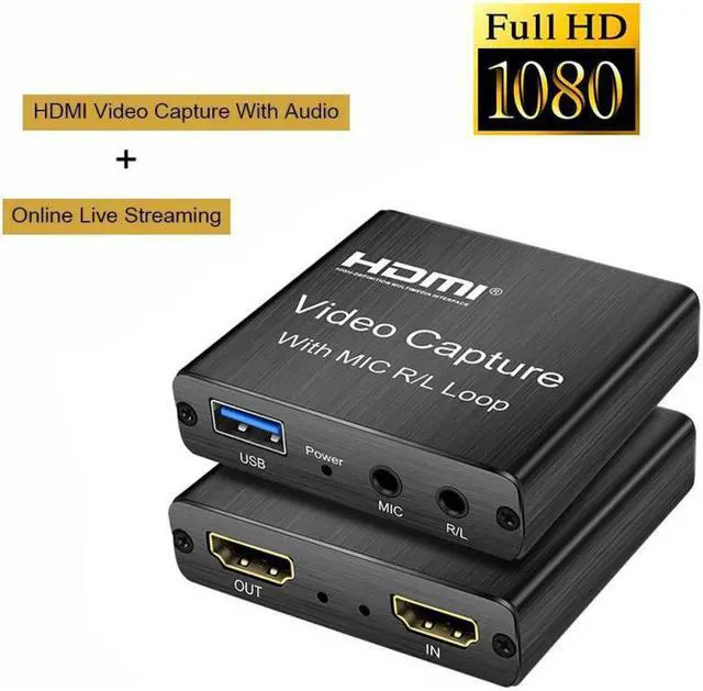 Alt view image 4 of 5 - HD 1080P 4K  Video  Card  To USB 2.0 Video  Board Game  Live Streaming Broadcast Local Loop Out
