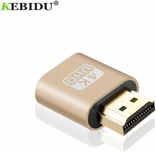 Main image of HDMI Virtual Display 4K HDMI DDC EDID Dummy Plug EDID Ghost Display Fake Locking 1920x1080