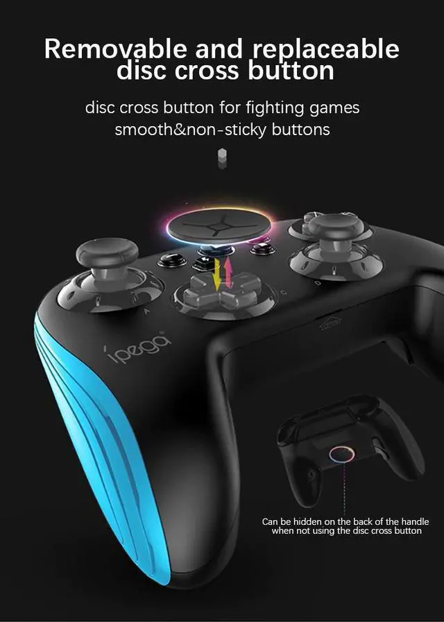 Alt view image 5 of 5 - PG-9139 Controller Wireless Bluetooth Gamepad Joystick Gaming Joypad For Switch PC Game-Controller
