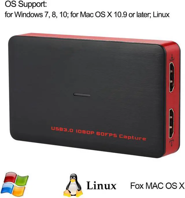 Main image of 261  USB 3.0 hd Video Game Capture 1080P Video Converter Live Sreaming Plug and Play hd Input Output for XBOX One PS4