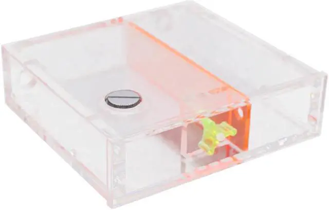 Alt view image 4 of 5 - Water Cooling Tank Transparent Accessories Desktop Computer Single Drive CD ROM Block Acrylic Liquid Easy Install