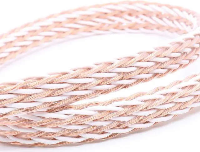 Alt view image 4 of 5 - 24 cores 12TC High Purity OCC Wire Speaker Cable Power Cord For Speaker Amplifier CD DVD Player Turntable