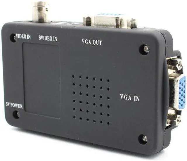 Alt view image 4 of 5 - Selling 1080P CCTV DVR DVD TV BNC S-video VGA to VGA Converter Adapter Digital Box Support for PC and for MAC computers GT