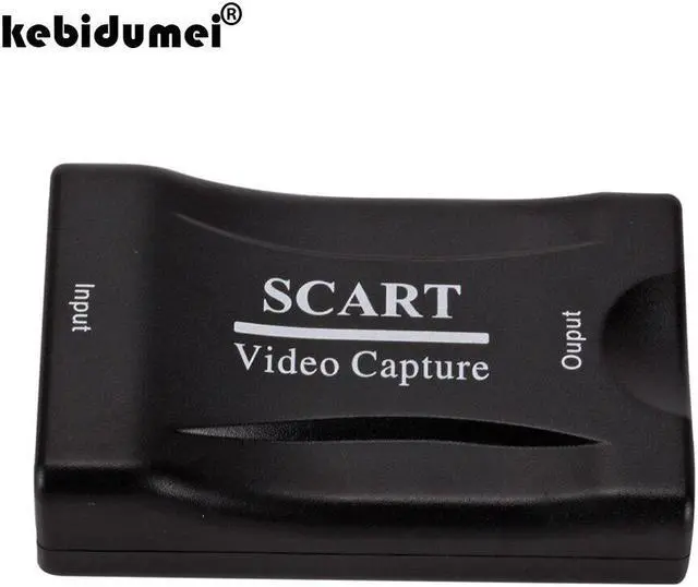 Main image of USB 2.0 4K SCART Video Capture Card DVD Recording Record Box Accessories Grabber for Live Streaming Plug And Play Home Office