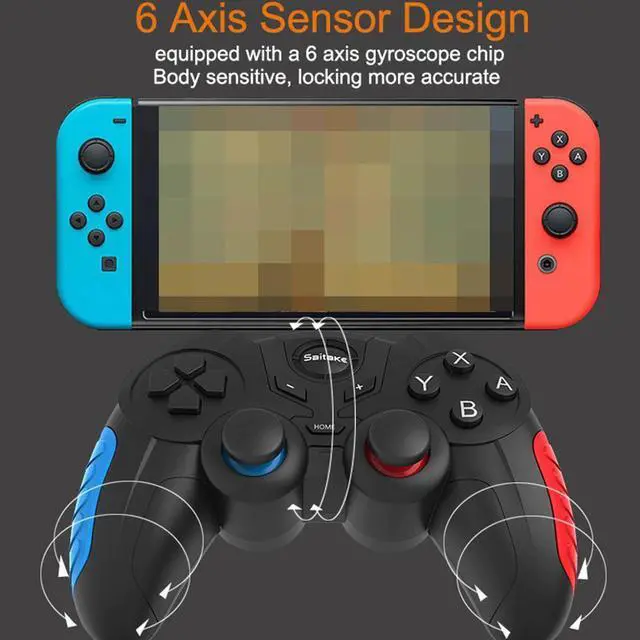 Alt view image 3 of 5 - S Gamepad Bluetooth Gamepad Android Gaming Controller Wireless Joystick Gamepads Game Accessory for N-switch Pro