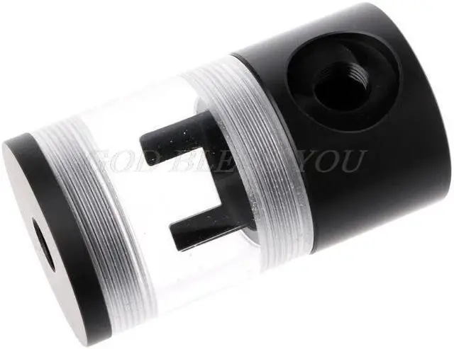 Alt view image 5 of 5 - Water Cooling Kit 50mm Diameter G1/4" Cylinder Reservoir Tank 9/19/40cm For Computer Water Cooling Drop Shipping