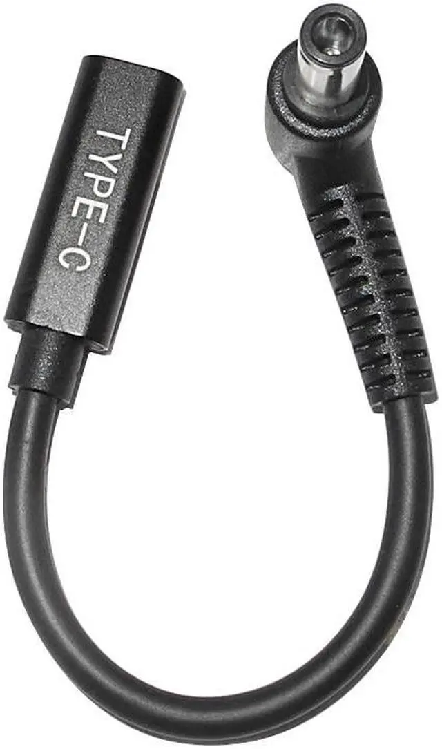 Alt view image 3 of 5 - Type C Female to 6.0*3.7mm Male Plug Converter Laptop Dc Power Adapter Connector Charging Cable Cord for  Notebook PC