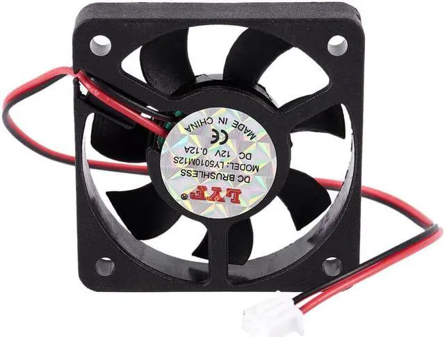 Main image of 50mm 12V 2Pin 4000RPM Sleeve Bearing PC Case CPU Cooler Cooling Fan