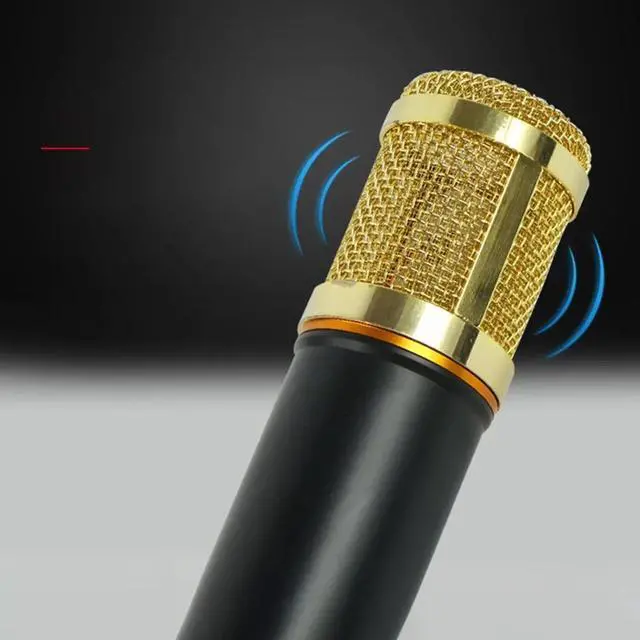 Alt view image 5 of 5 - Condenser Microphone Kit Network Recording Microphone USB Sound Card NB35 Blowout Preventer Microphone