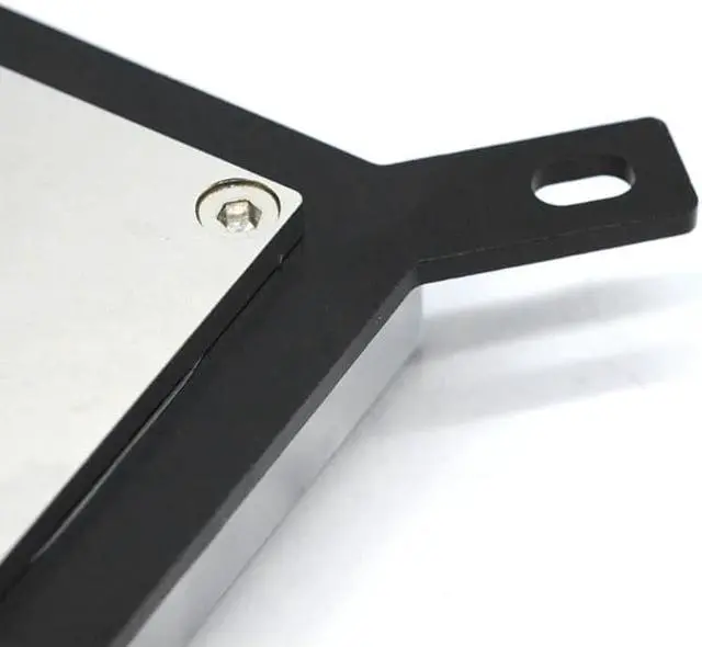 Alt view image 4 of 5 - 2020 New G1/4 Thread Waterblock Acrylic Copper Water Cooling CPU Radiator Heatsink Block