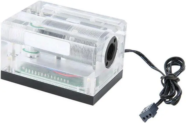 Alt view image 4 of 5 - Water Cooling LCD Flow Meter Temperature Detection G1/4 Thread for PC Computer Water Cooling System