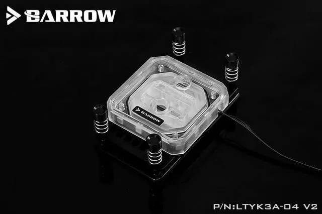 Alt view image 2 of 5 - LTYK3A-04 V2 LRC2.0 RGB CPU Water Cooling Block for AMD FM1 FM2 AM2 AM3 AM4