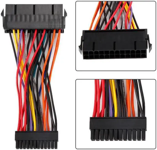 Alt view image 2 of 4 - 1pc Newest ATX 24pin To Motherboard Mini 24Pin Adapter Power Supply Cable Cord For Dell 960 780 980 760 Power Supply Cable Cord