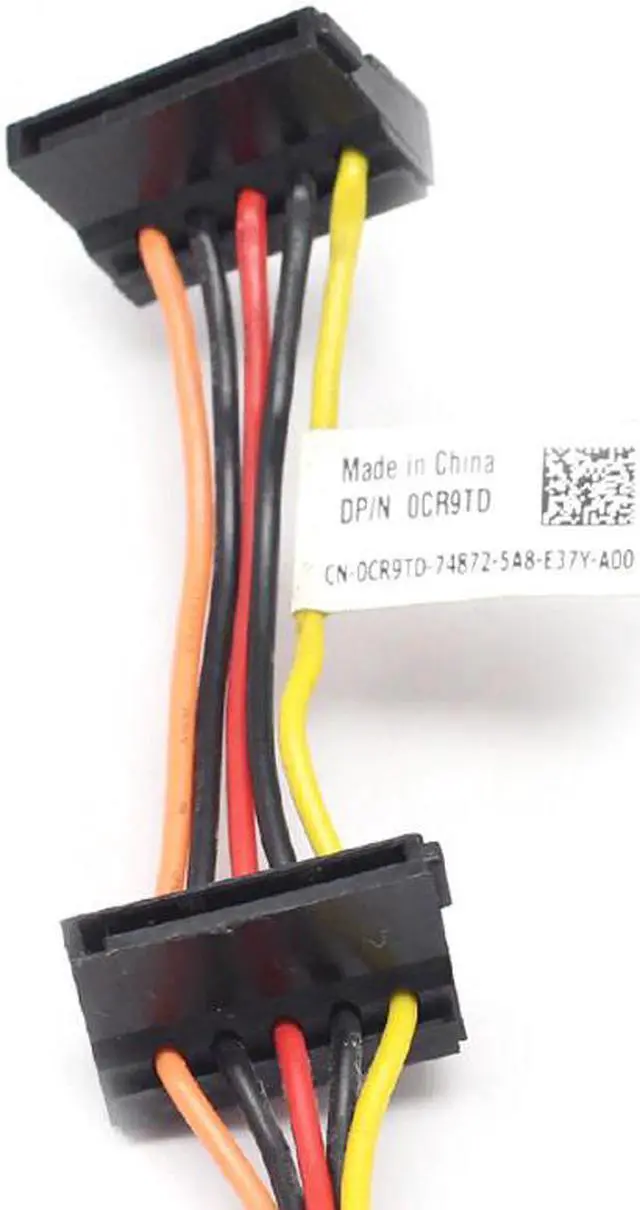 Alt view image 3 of 5 - FOR  Optiplex 7020 9020 T1700 MT Desktop PC 5-pin 4-Drop SATA Power Cable 0CR9TD CR9TD