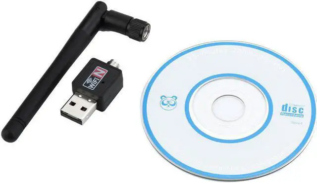 Main image of 300Mbps 802.11n/g/b Mini USB Wifi Adapter wi-fi Network LAN Card w/Antenna New Wireless Network Card Mini USB
