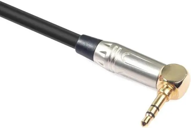 Alt view image 5 of 5 - 0. 90 Degree 3.5Mm Stereo Trs Male To Xlr 3Pin Female Audio Cable Wire Audio Converter For Earphone Microphone Electric Guitar