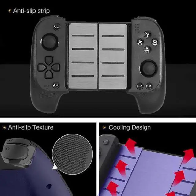 Alt view image 5 of 5 - 2020 New 7007F Game Controller Wireless Bluetooth Gamepad Extendable Joypad Joystick for Android/IOS Phone Tablet Windows PC