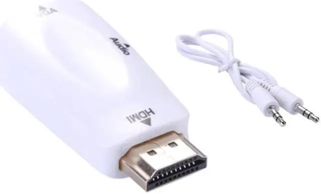 Alt view image 5 of 5 - Video HDMI to VGA Adapter  Cable Converter Male to Female Support HD 1080P For PC Laptop TV Box Projector Hdmi Cable