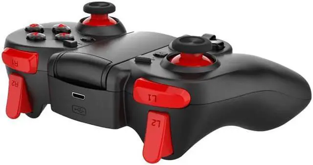 Alt view image 4 of 5 - X5Plus Wireless Android Gamepad Joystick Game Controller Bluetooth BT3.0 Joystick for Mobile Phone Tablet TV Box Holder