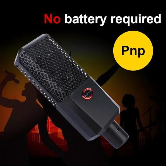 Alt view image 5 of 5 - microphone Live broadcast by anchor Singing recording  Karaoke voice Karaoke voice Computer sound card equipment