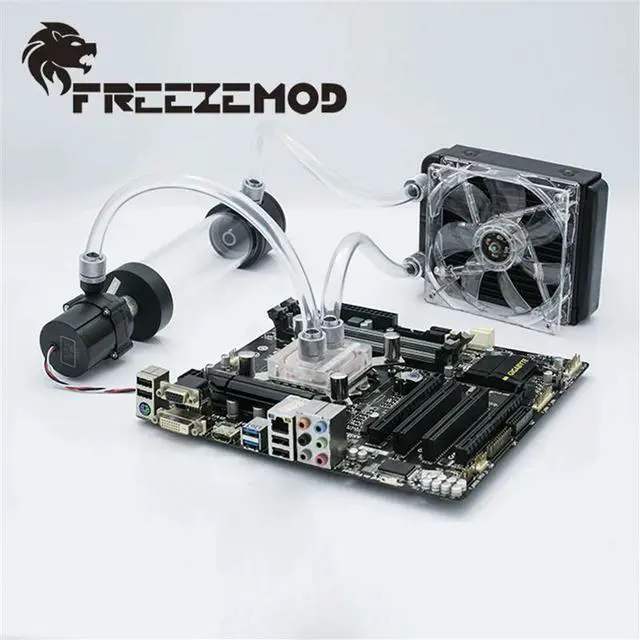 Alt view image 3 of 5 - High Quality -BKS1 Computer Water Cooling System Set Baisc Set 1 For Soft Pipe. -BKS1