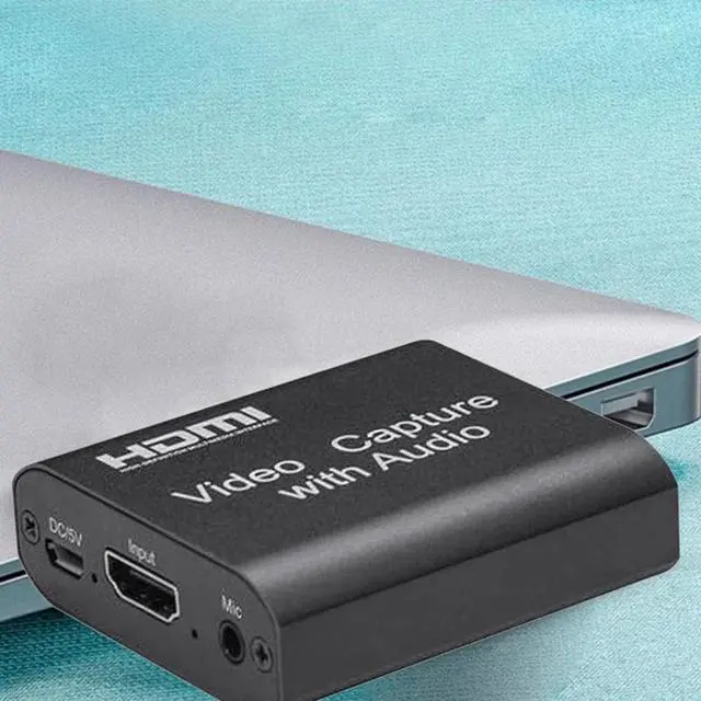 Alt view image 4 of 5 - 2pcs Usb 2.0 Video Capture Card with o Support Input Recorder Box for Game Record Live - 4K & 1080P